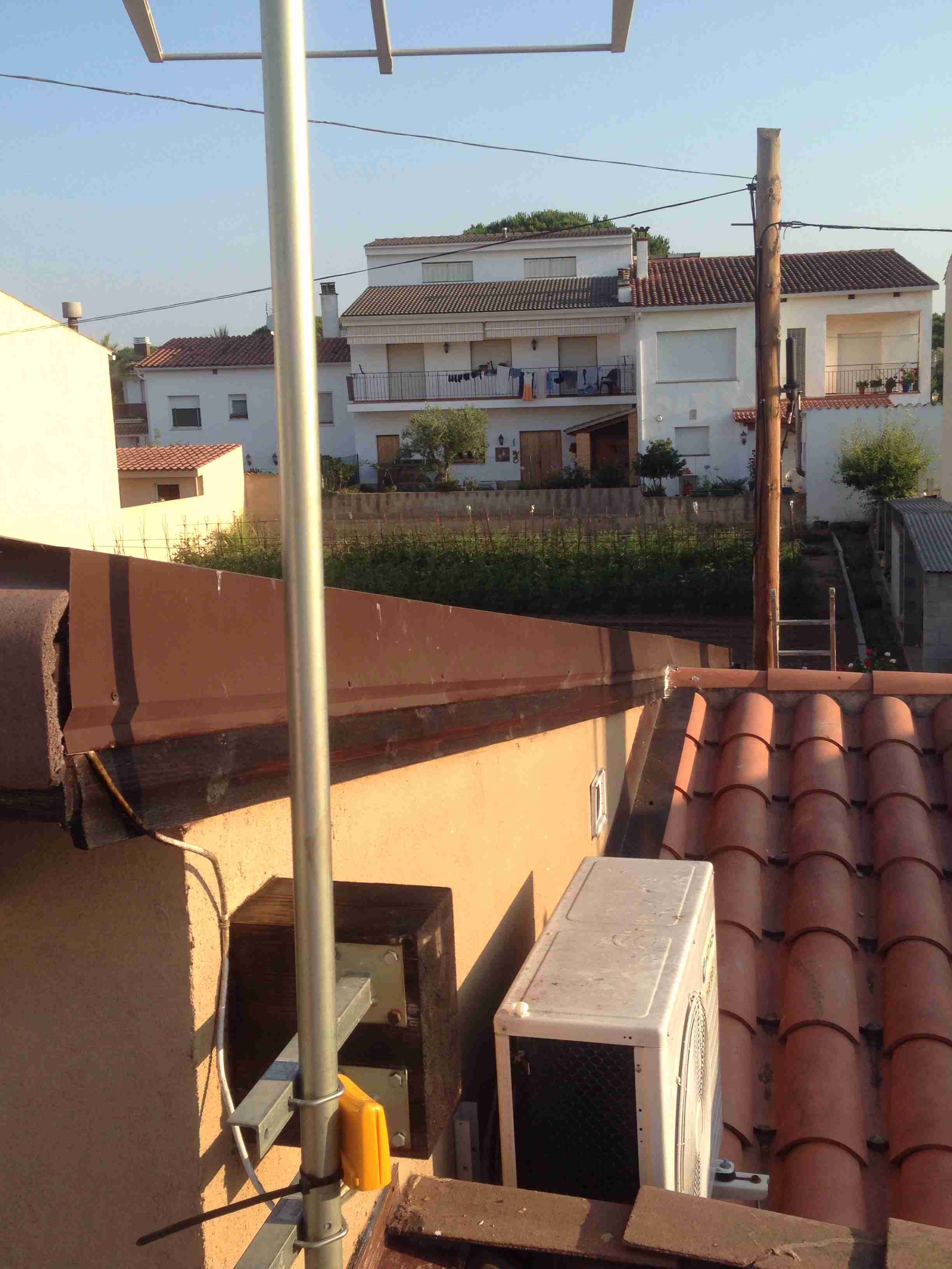 Part exterior després del manteniment