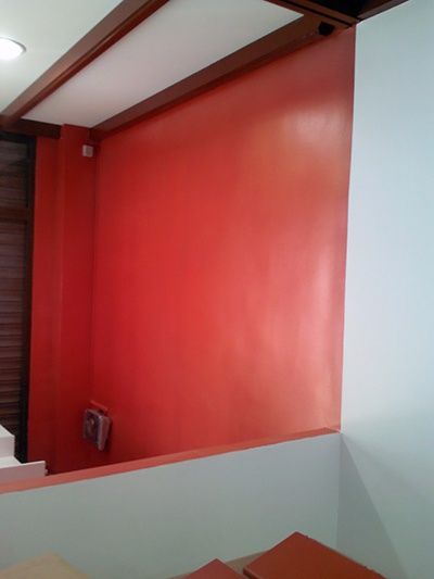 Recepció de la perruqueria després de la reforma